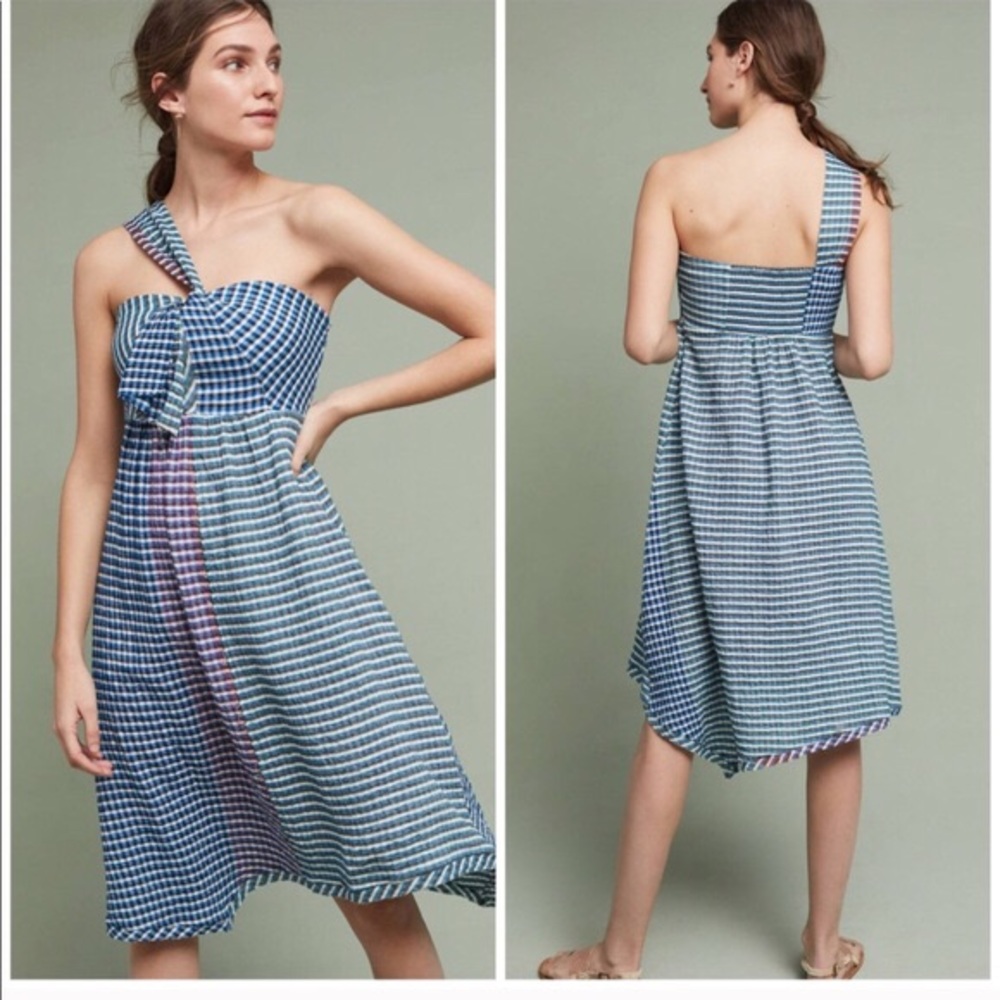 🌞 Anthropologie - Maeve - One Shoulder Dress - 0
